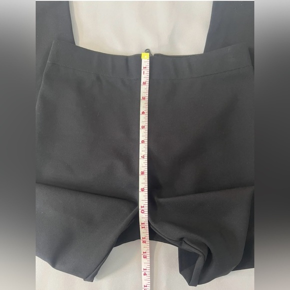 Piper Women's Black Bell Bottoms Stretchy High Waist Flare Leg Work Pants Sz S - Picture 7 of 12